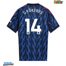 Arsenal Viktor Gyokeres #14 Bortedrakt 2025-26 Kortermet